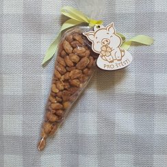 Arašídy v cukru a medu s talismanem pro štěstí zdarma