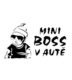 Dieťa v aute 3 nálepka na auto