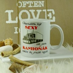 Hrnek pro řidiče kamionu - kamioňáka